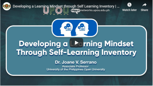 Developing a Learning Mindset Through Self-Learning Inventory
